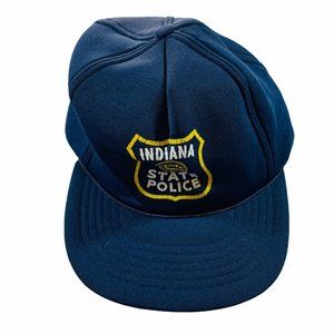 Vintage Mad Hatter foam Indiana State Police hat